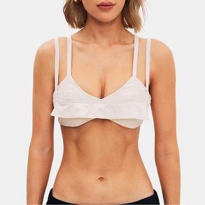 NWT Solado Double Strap Layered Backless Corset Top